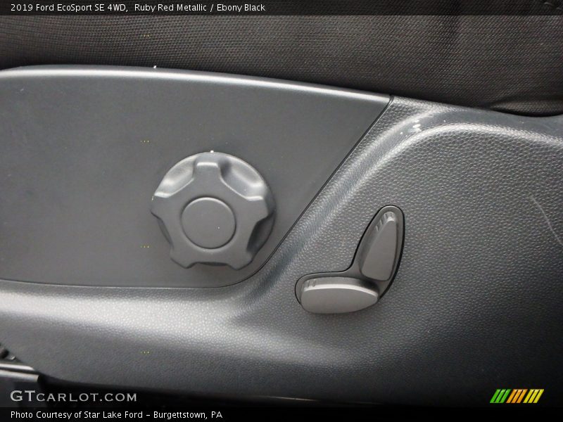 Ruby Red Metallic / Ebony Black 2019 Ford EcoSport SE 4WD