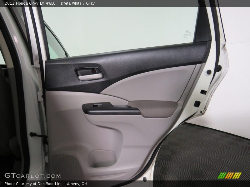 Taffeta White / Gray 2012 Honda CR-V LX 4WD