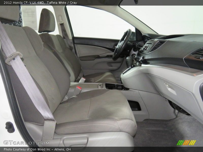 Taffeta White / Gray 2012 Honda CR-V LX 4WD