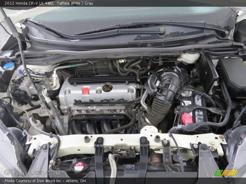Taffeta White / Gray 2012 Honda CR-V LX 4WD