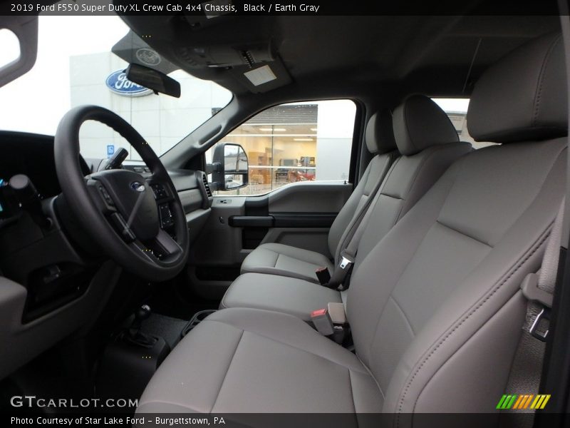 Black / Earth Gray 2019 Ford F550 Super Duty XL Crew Cab 4x4 Chassis