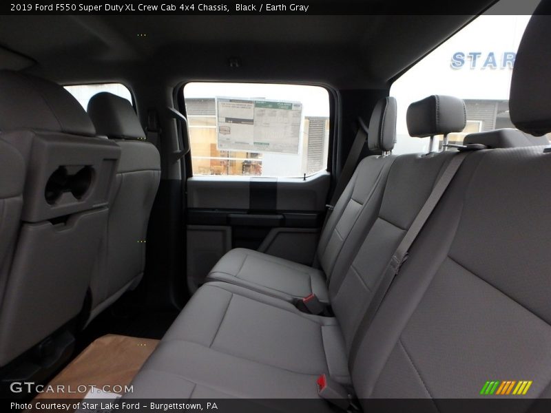 Black / Earth Gray 2019 Ford F550 Super Duty XL Crew Cab 4x4 Chassis
