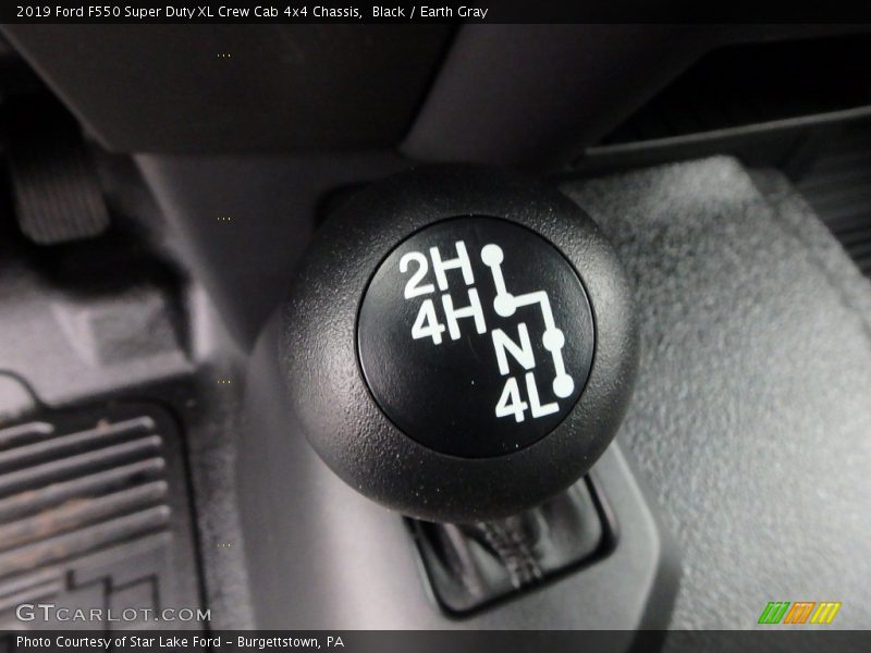Black / Earth Gray 2019 Ford F550 Super Duty XL Crew Cab 4x4 Chassis