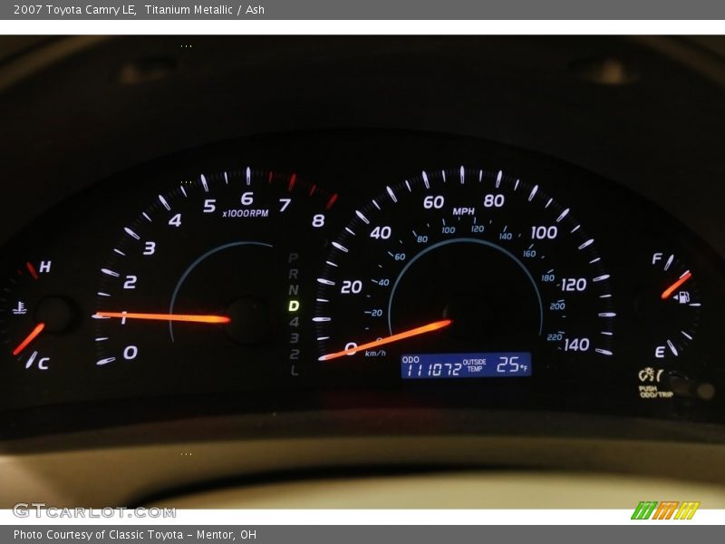 Titanium Metallic / Ash 2007 Toyota Camry LE