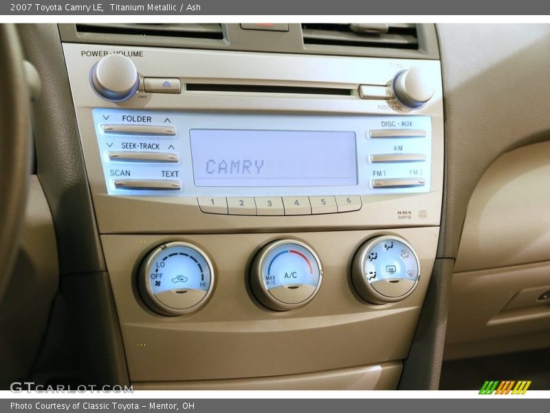 Titanium Metallic / Ash 2007 Toyota Camry LE