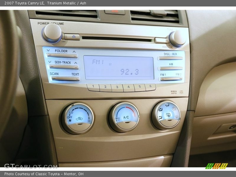 Titanium Metallic / Ash 2007 Toyota Camry LE