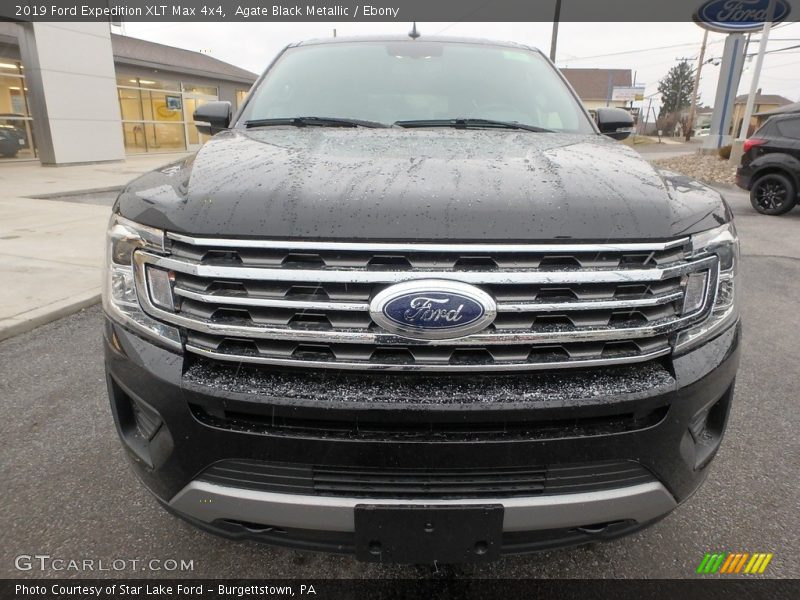 Agate Black Metallic / Ebony 2019 Ford Expedition XLT Max 4x4