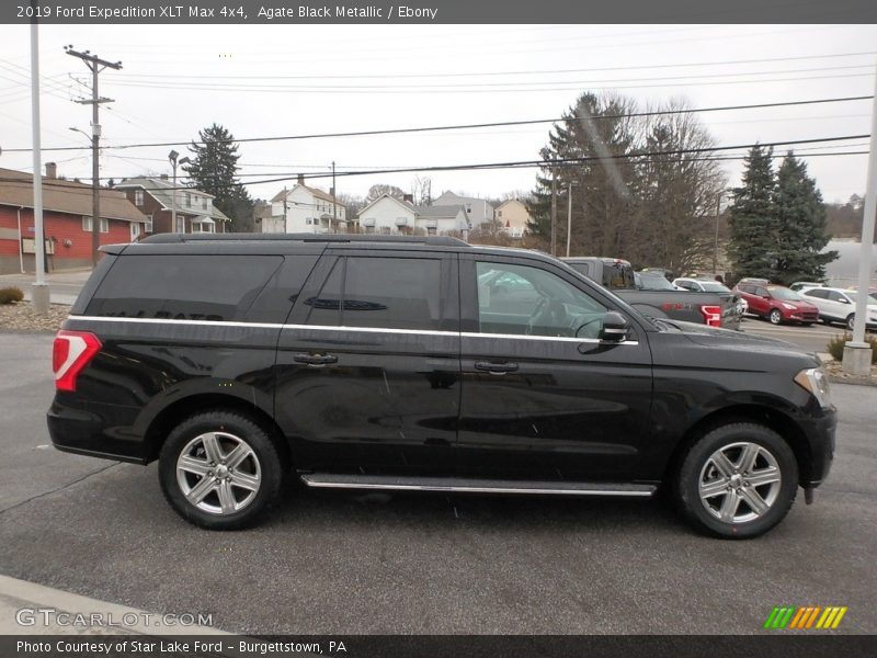 Agate Black Metallic / Ebony 2019 Ford Expedition XLT Max 4x4