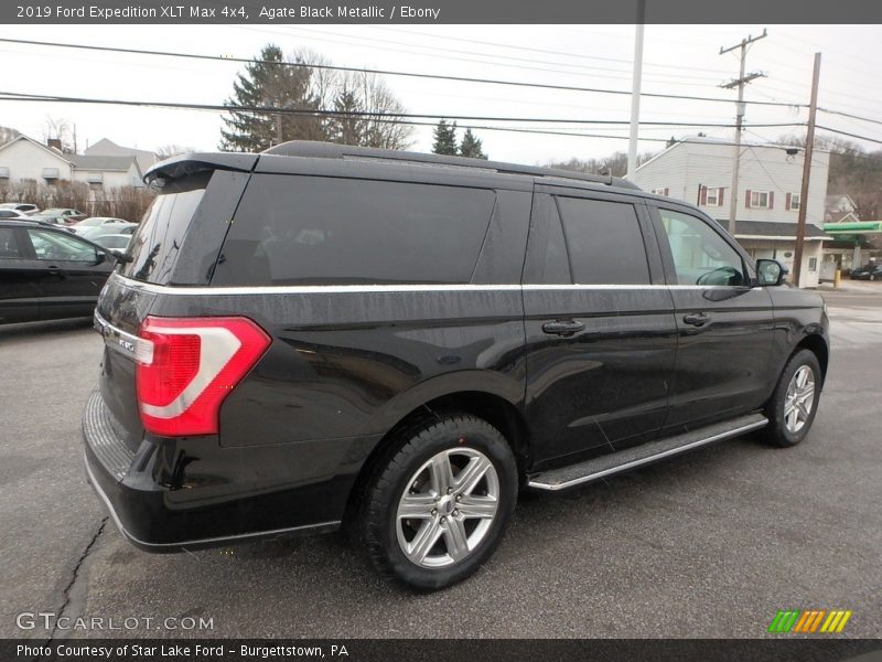 Agate Black Metallic / Ebony 2019 Ford Expedition XLT Max 4x4