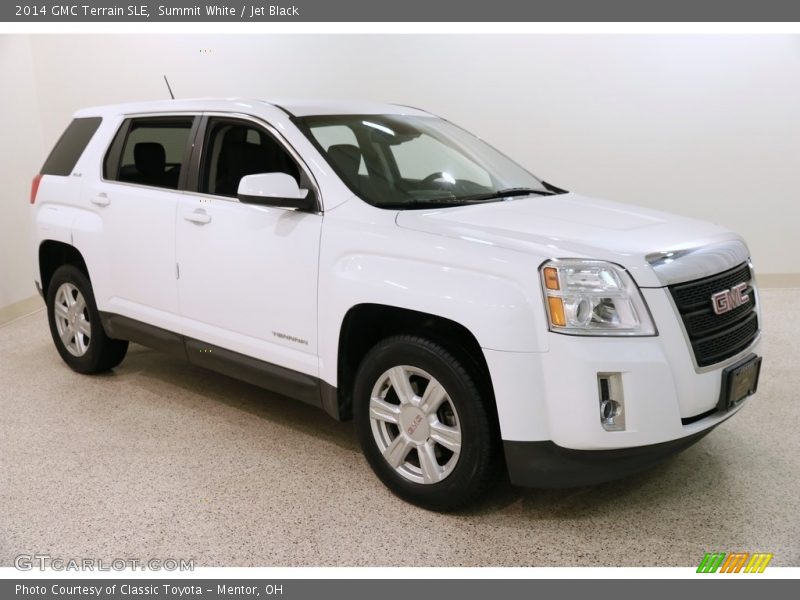 Summit White / Jet Black 2014 GMC Terrain SLE