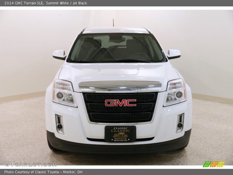 Summit White / Jet Black 2014 GMC Terrain SLE