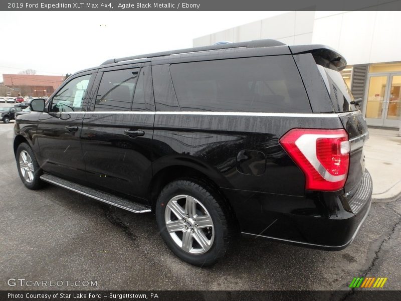 Agate Black Metallic / Ebony 2019 Ford Expedition XLT Max 4x4