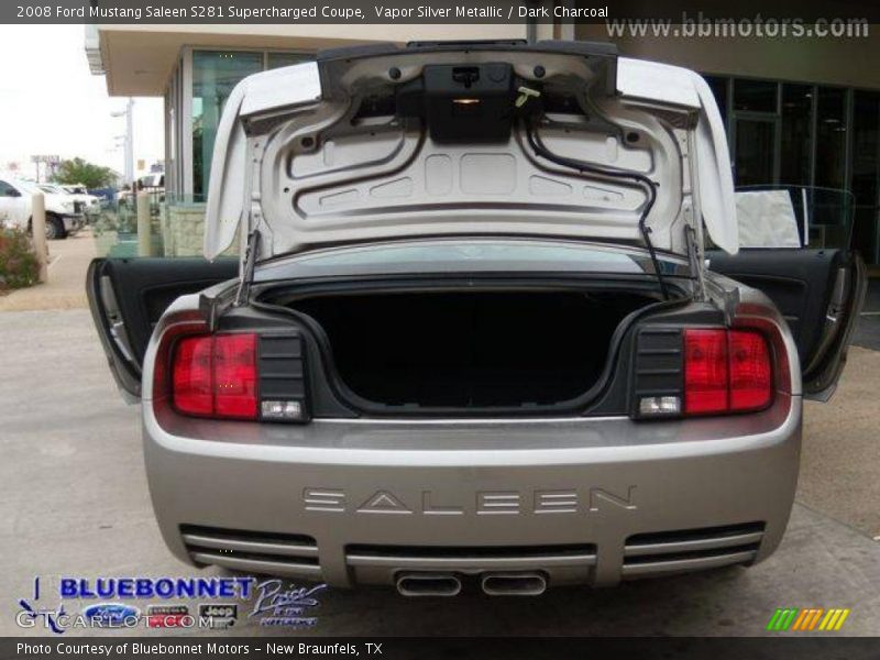 Vapor Silver Metallic / Dark Charcoal 2008 Ford Mustang Saleen S281 Supercharged Coupe