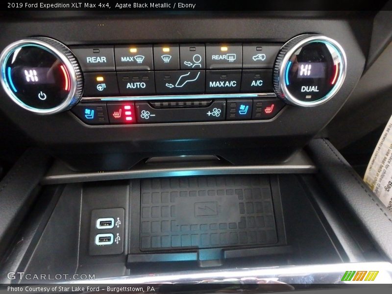 Controls of 2019 Expedition XLT Max 4x4