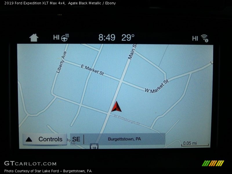 Navigation of 2019 Expedition XLT Max 4x4