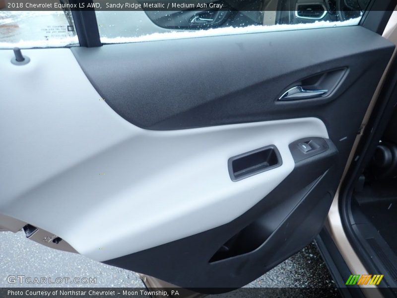 Sandy Ridge Metallic / Medium Ash Gray 2018 Chevrolet Equinox LS AWD