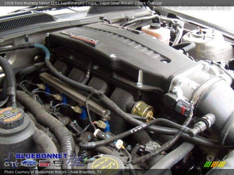 Vapor Silver Metallic / Dark Charcoal 2008 Ford Mustang Saleen S281 Supercharged Coupe
