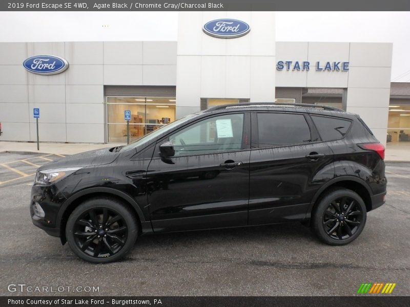 Agate Black / Chromite Gray/Charcoal Black 2019 Ford Escape SE 4WD