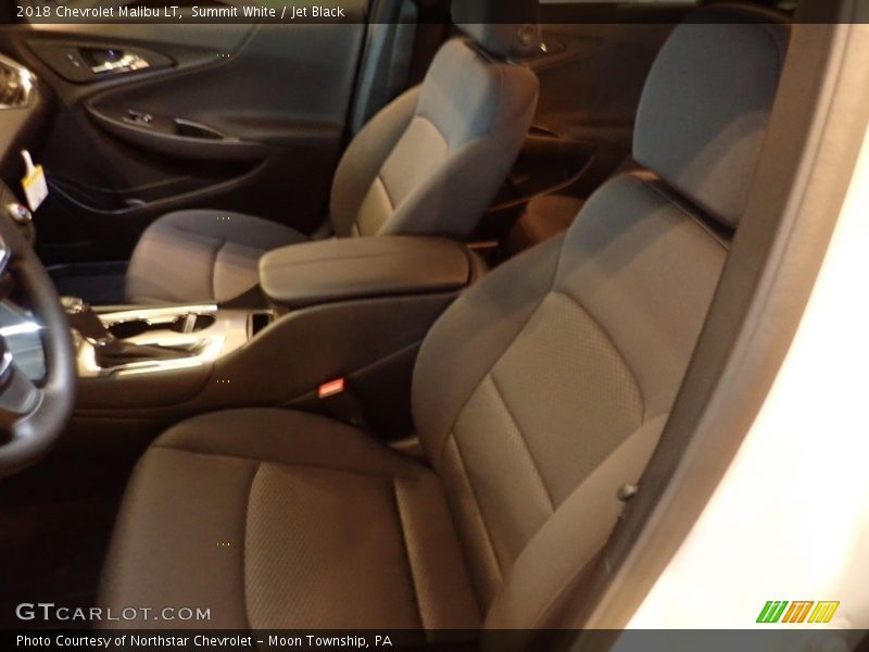 Summit White / Jet Black 2018 Chevrolet Malibu LT