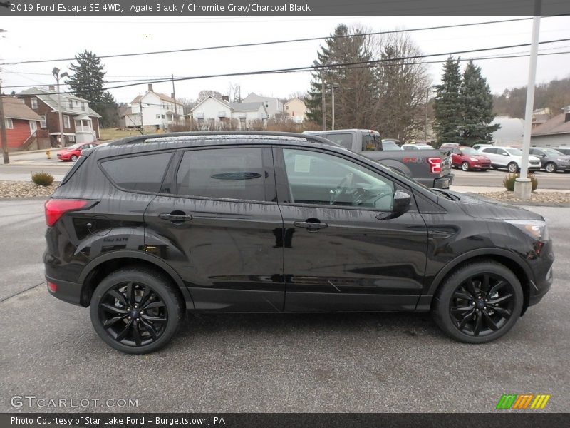 Agate Black / Chromite Gray/Charcoal Black 2019 Ford Escape SE 4WD