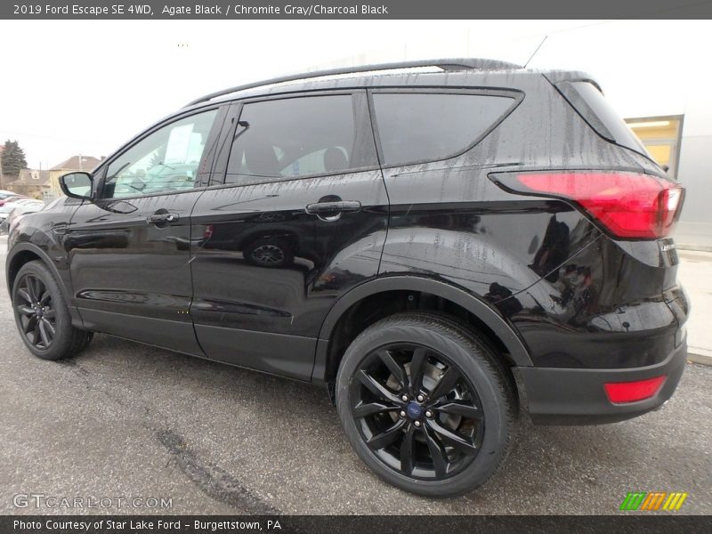 Agate Black / Chromite Gray/Charcoal Black 2019 Ford Escape SE 4WD