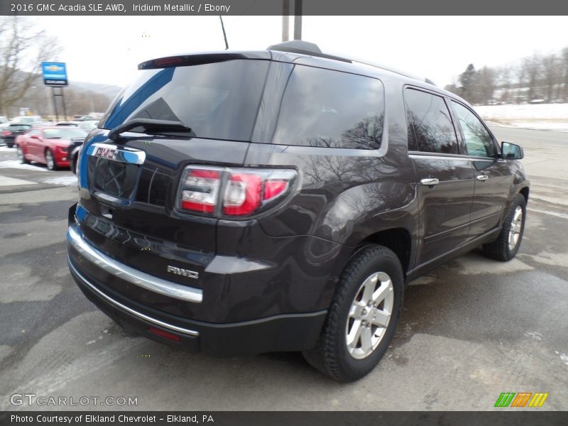 Iridium Metallic / Ebony 2016 GMC Acadia SLE AWD