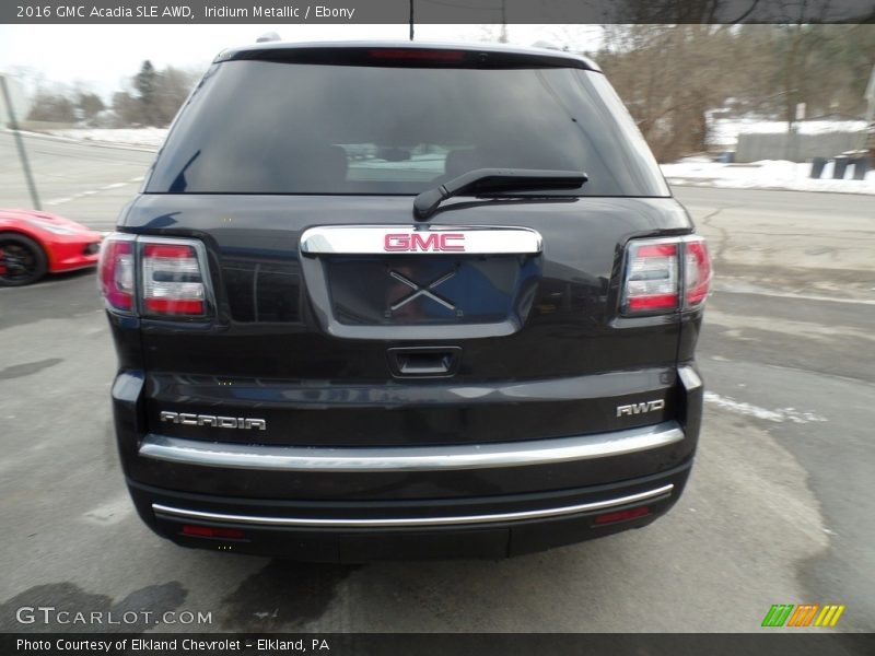Iridium Metallic / Ebony 2016 GMC Acadia SLE AWD