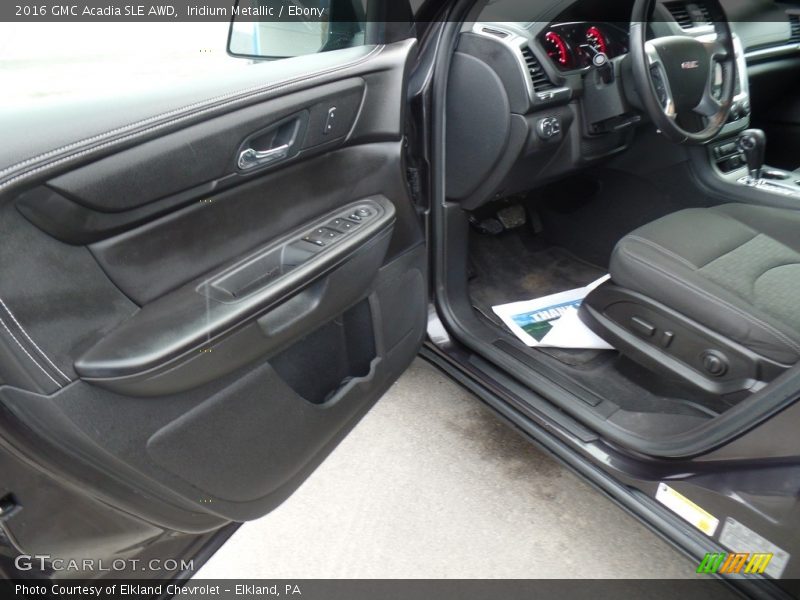 Iridium Metallic / Ebony 2016 GMC Acadia SLE AWD
