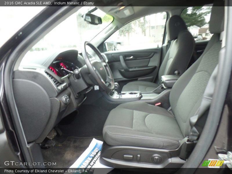 Iridium Metallic / Ebony 2016 GMC Acadia SLE AWD