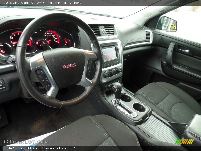 Iridium Metallic / Ebony 2016 GMC Acadia SLE AWD