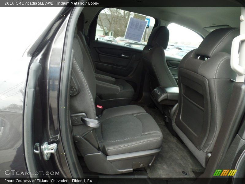 Iridium Metallic / Ebony 2016 GMC Acadia SLE AWD
