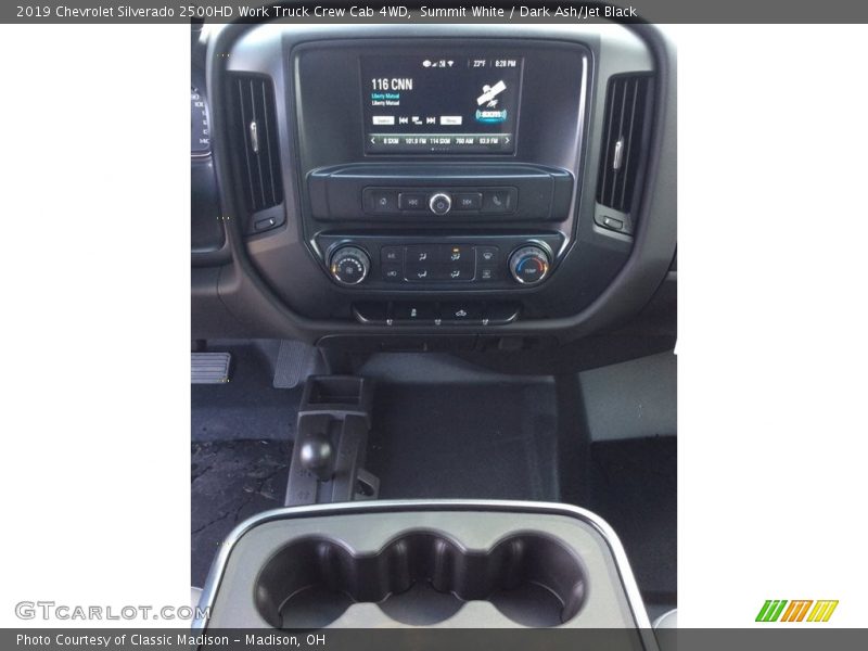 Summit White / Dark Ash/Jet Black 2019 Chevrolet Silverado 2500HD Work Truck Crew Cab 4WD