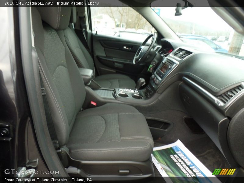 Iridium Metallic / Ebony 2016 GMC Acadia SLE AWD