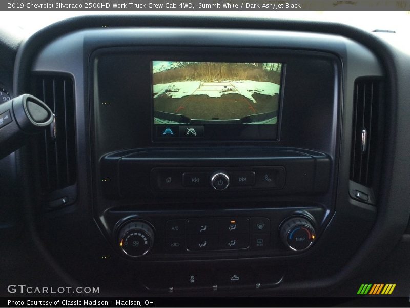 Summit White / Dark Ash/Jet Black 2019 Chevrolet Silverado 2500HD Work Truck Crew Cab 4WD