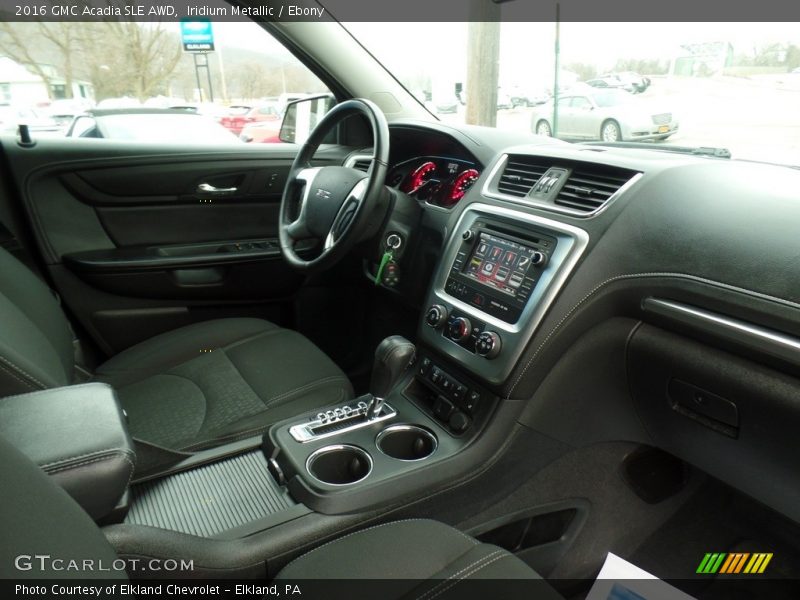 Iridium Metallic / Ebony 2016 GMC Acadia SLE AWD