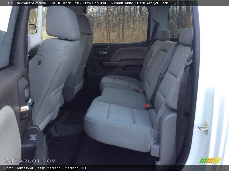 Summit White / Dark Ash/Jet Black 2019 Chevrolet Silverado 2500HD Work Truck Crew Cab 4WD