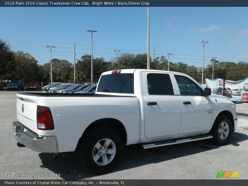 Bright White / Black/Diesel Gray 2019 Ram 1500 Classic Tradesman Crew Cab