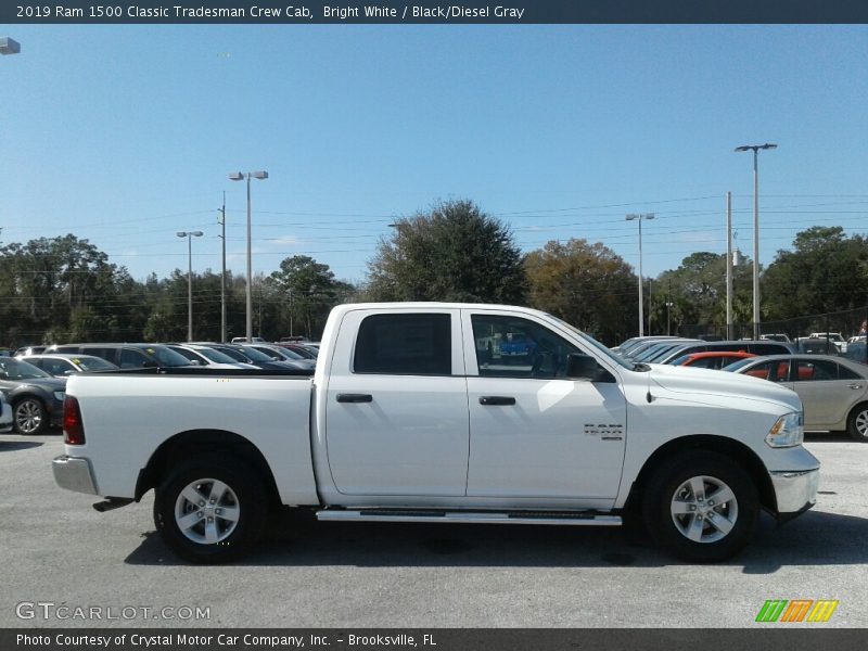 Bright White / Black/Diesel Gray 2019 Ram 1500 Classic Tradesman Crew Cab