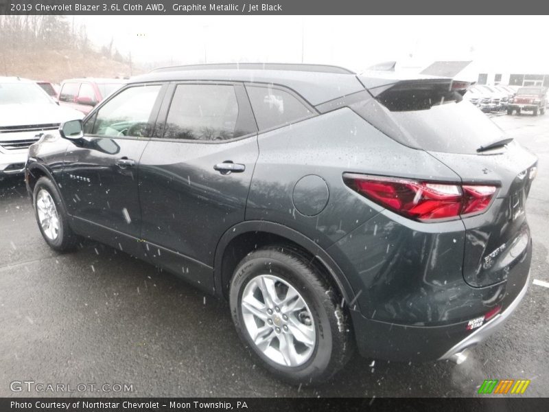 Graphite Metallic / Jet Black 2019 Chevrolet Blazer 3.6L Cloth AWD