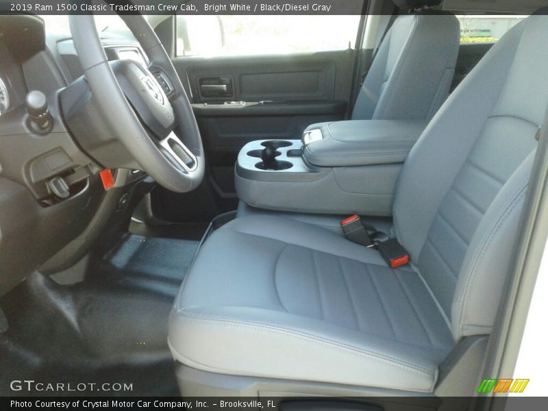 Bright White / Black/Diesel Gray 2019 Ram 1500 Classic Tradesman Crew Cab