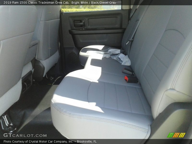 Bright White / Black/Diesel Gray 2019 Ram 1500 Classic Tradesman Crew Cab