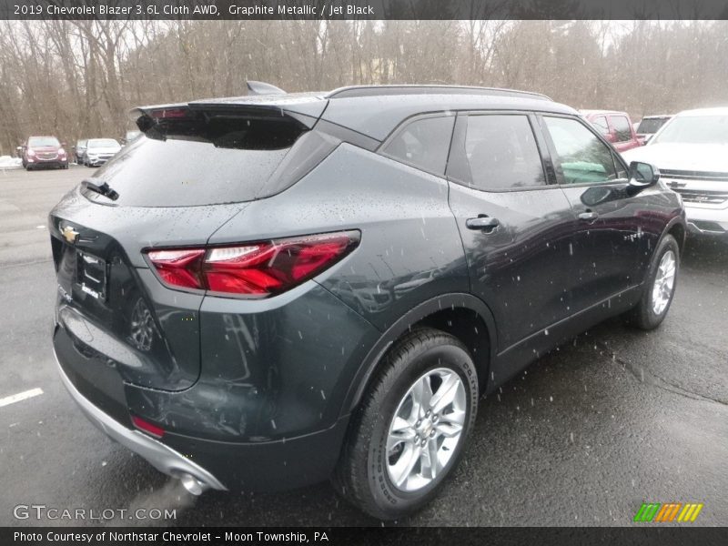 Graphite Metallic / Jet Black 2019 Chevrolet Blazer 3.6L Cloth AWD