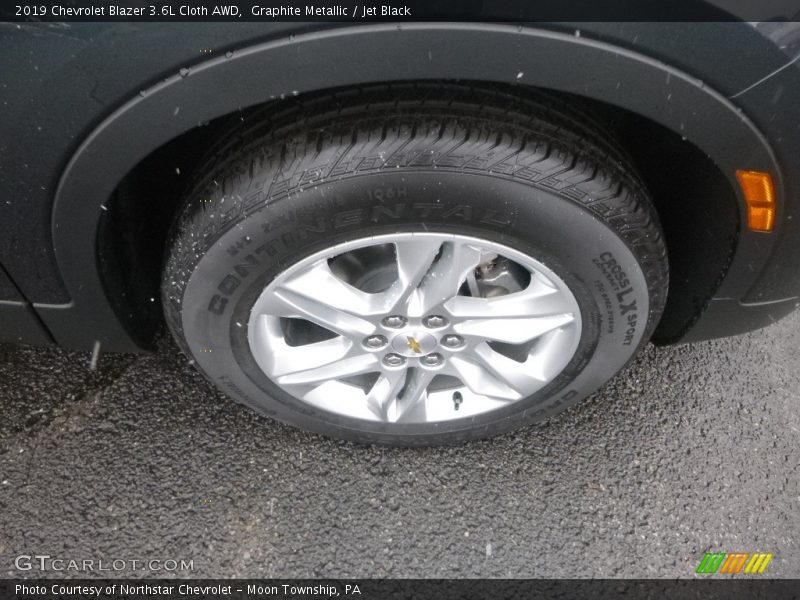 Graphite Metallic / Jet Black 2019 Chevrolet Blazer 3.6L Cloth AWD
