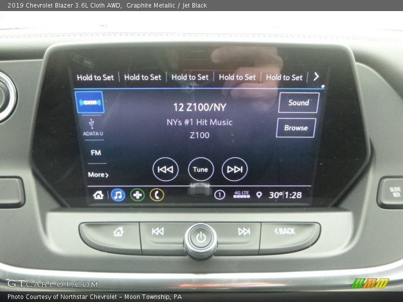 Graphite Metallic / Jet Black 2019 Chevrolet Blazer 3.6L Cloth AWD