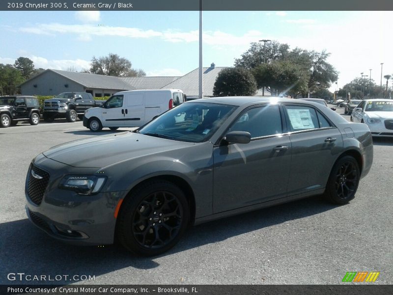 Ceramic Gray / Black 2019 Chrysler 300 S