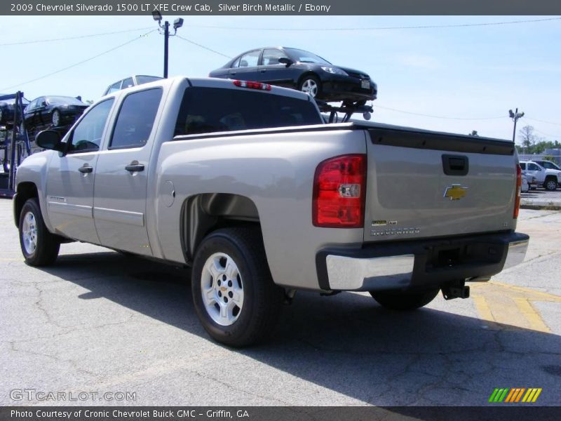 Silver Birch Metallic / Ebony 2009 Chevrolet Silverado 1500 LT XFE Crew Cab