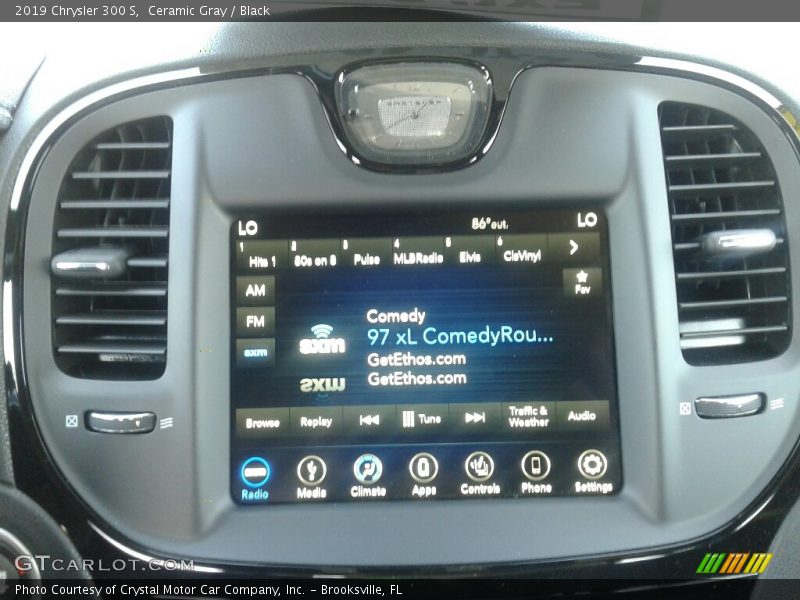 Ceramic Gray / Black 2019 Chrysler 300 S