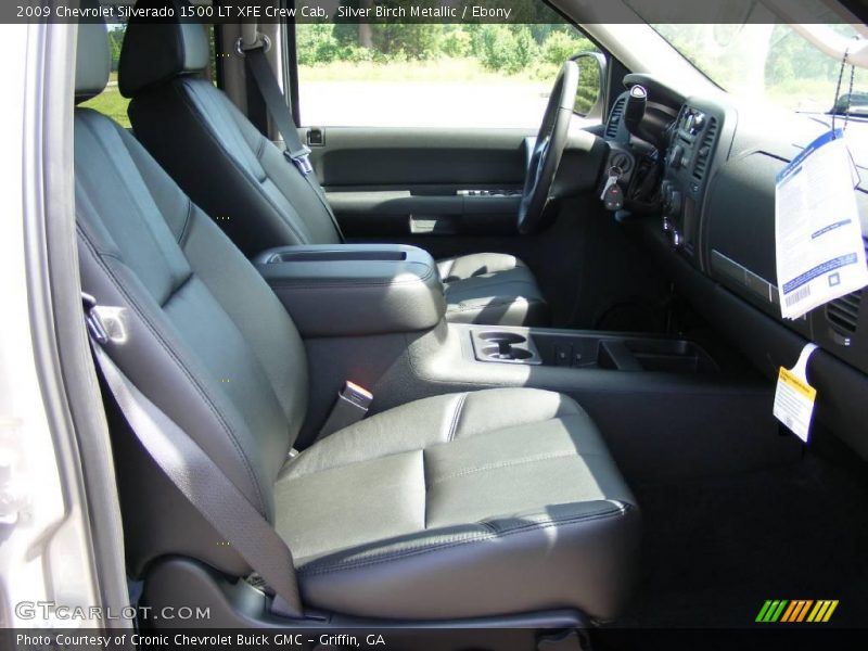 Silver Birch Metallic / Ebony 2009 Chevrolet Silverado 1500 LT XFE Crew Cab