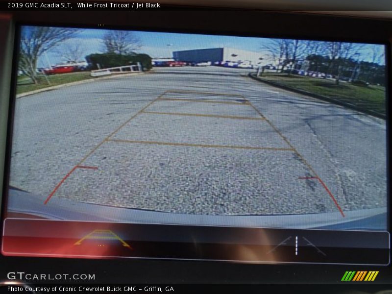 White Frost Tricoat / Jet Black 2019 GMC Acadia SLT