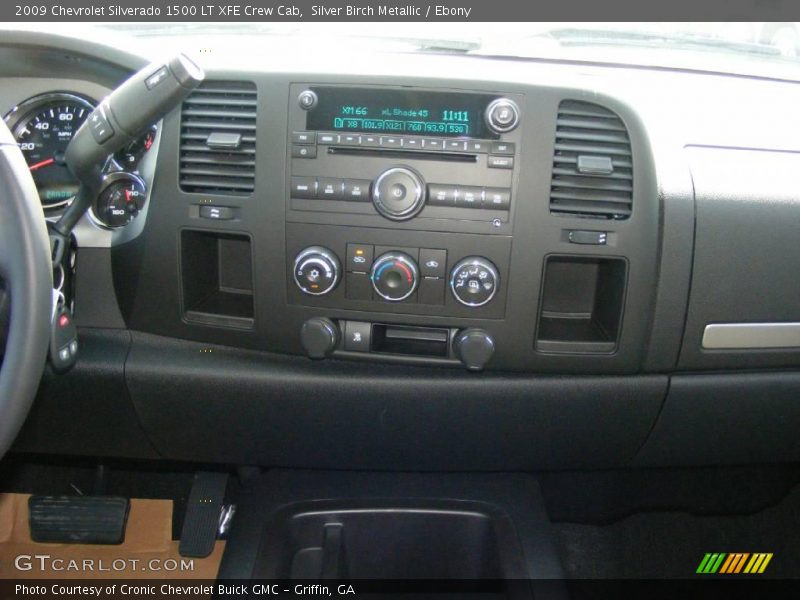 Silver Birch Metallic / Ebony 2009 Chevrolet Silverado 1500 LT XFE Crew Cab